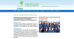 Desktop Screenshot of extendedhandswwm.org